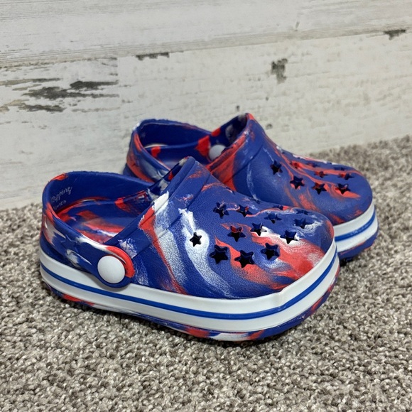 Other - ❤️ PICK 4/$20 Kids Starry Blue and Red Clogs